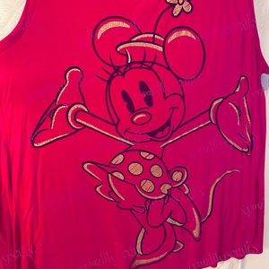 Used hot pink with gold Minnie blouse